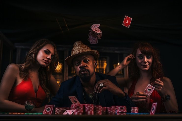 Live roulette table with ball and wheel detail